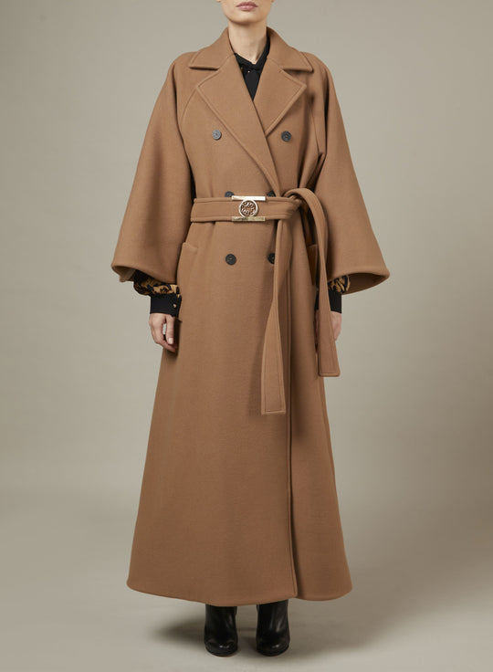 OVERSIZED DOUBLE WOOL COAT