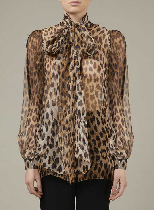 PRINTED CREPE SHIRT