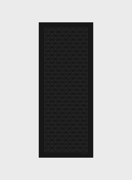 JACQUARD SCARF<BR>70X180